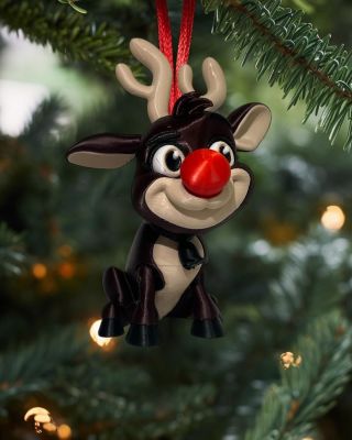 Vánoční sob 🎄 (možnost zavěsit na stromeček jako ozdobu) Lze zakoupit na našem e-shopu (odkaz v biu) #drda3dprint #3dprint...